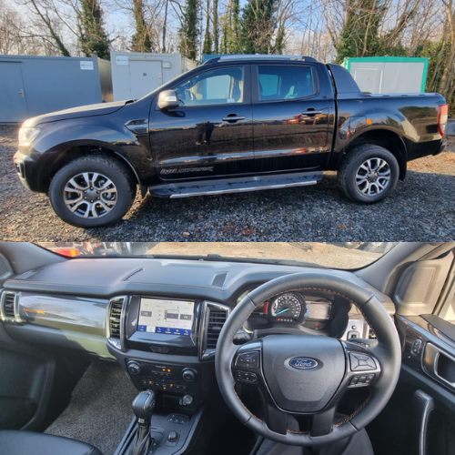 <h6>2023 Ford Ranger Pick Up Double Cab Wildtrak 2.0 EcoBlue 213 Auto <br> £28,500 +VAT