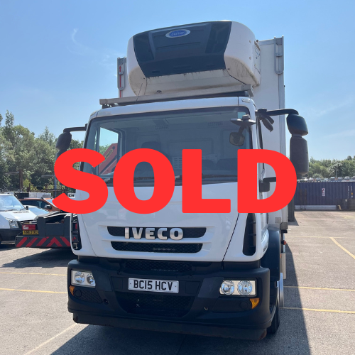 IVECO Eurocargo Refigerated Truck 180E25P  18 Tonne with Carrier Equipment *SOLD*