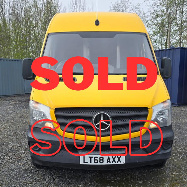 *SOLD* MORE IN STOCK Mercedes Benz Sprinter van 2018 for Sale